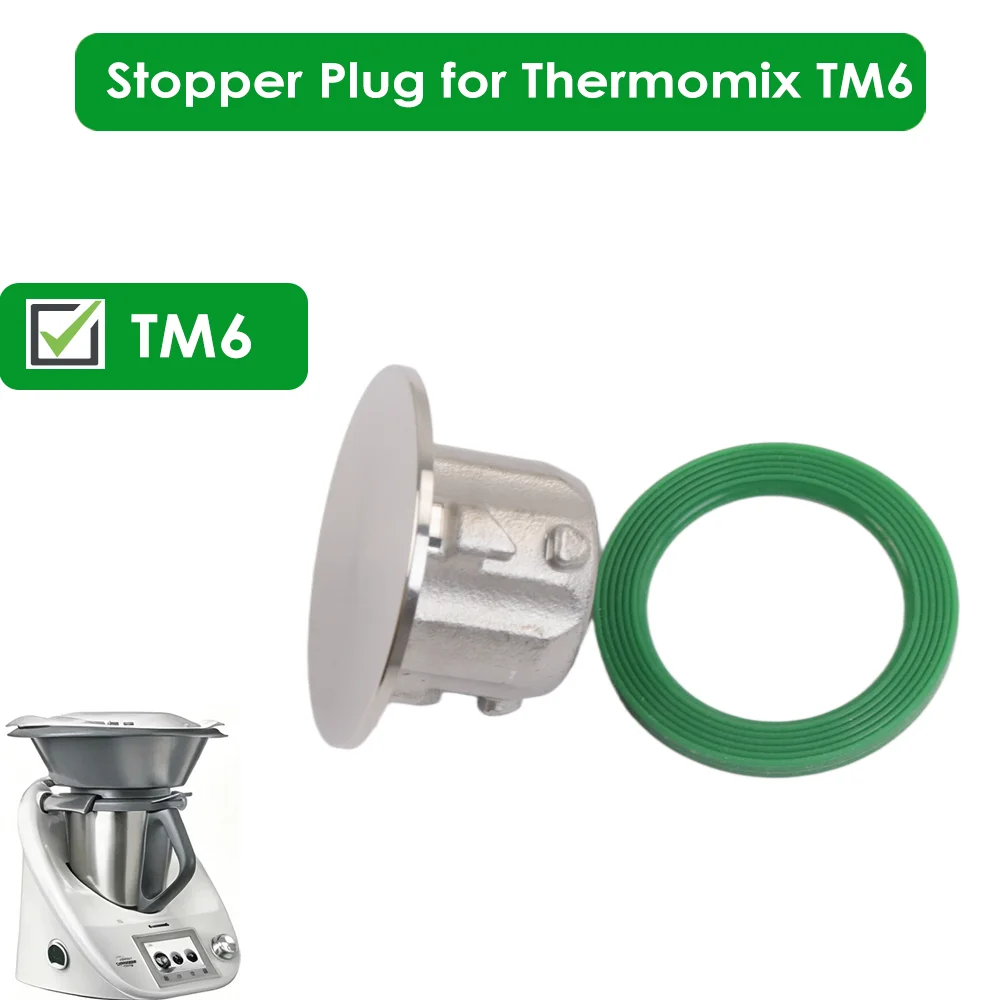 Hauptstopfen für den Mixbehälter des Thermomix TM6, Alternative zur Messerschutzabdeckung, 20 % mehr Volumen im Mixbehälter