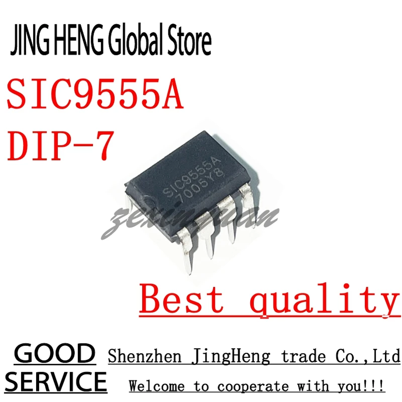 5PCS/LOT Original SIC9555A SIC9555 9555A DIP-7 Power driven IC