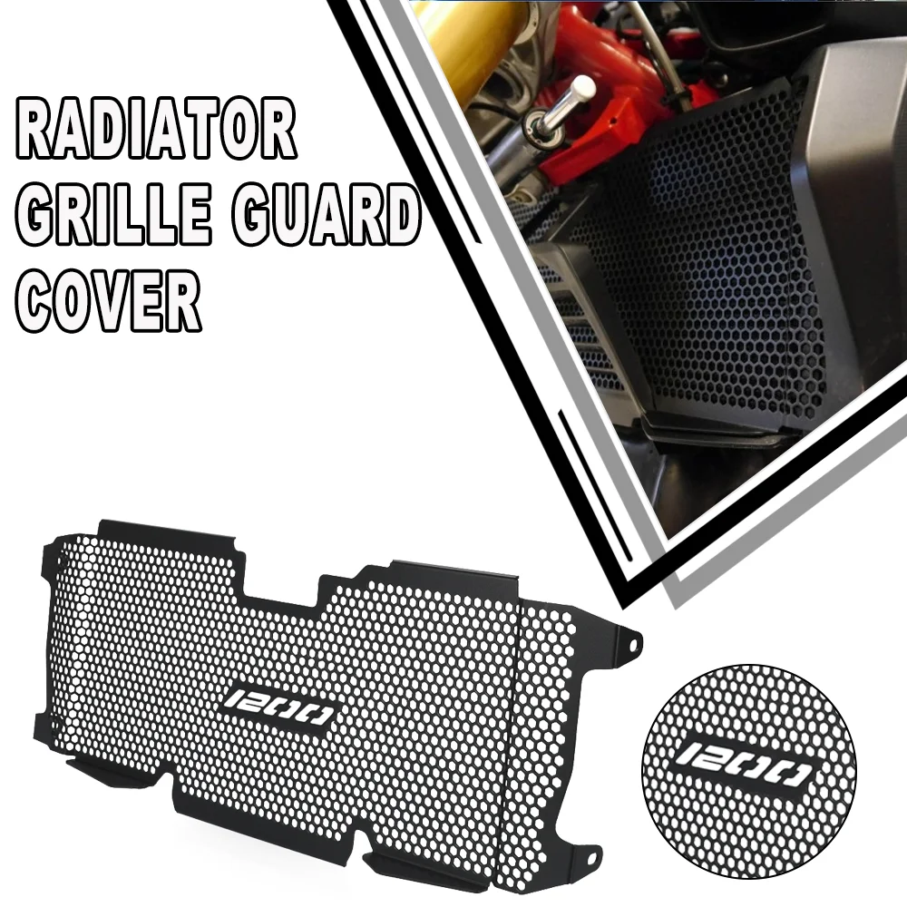 New Moto Accessories Radiator Grille Guard Cover Protector Grill Radiator Guard For BMW R1200RS R1200 RS 2015 2016 2017 2018