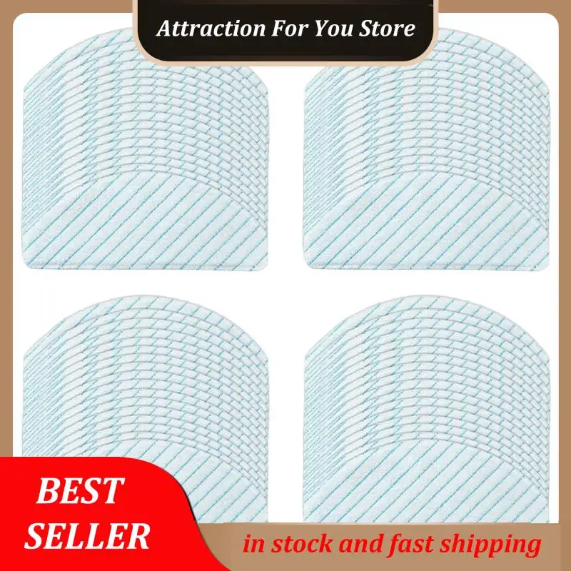

Hot Selling 200Pcs Disposable Strong Rag Mop Cloths Pads For Ecovacs Deebot OZMO T8 AIVI T8 Max T9 Power/Max Vacuum Cleaner Part