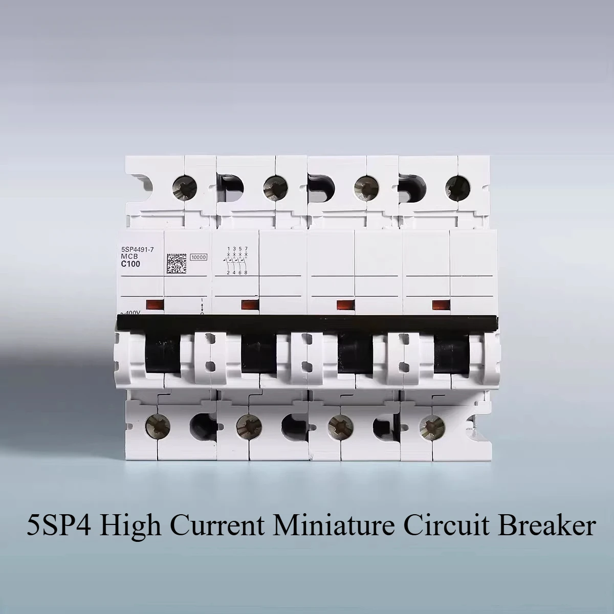 

High Current Miniature Circuit Breaker 5SP4 80A 100A 125A Air Switch Overcurrent Protection for Household Electrical Circuit