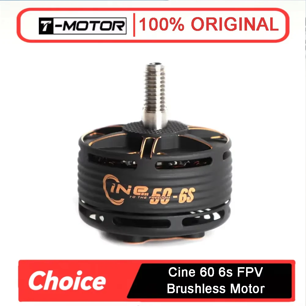 

T-motor CINE60 6S FPV Бесщеточный двигатель для FPV Freestyle CINE Фильм и телевидение Аэрофотосъемка