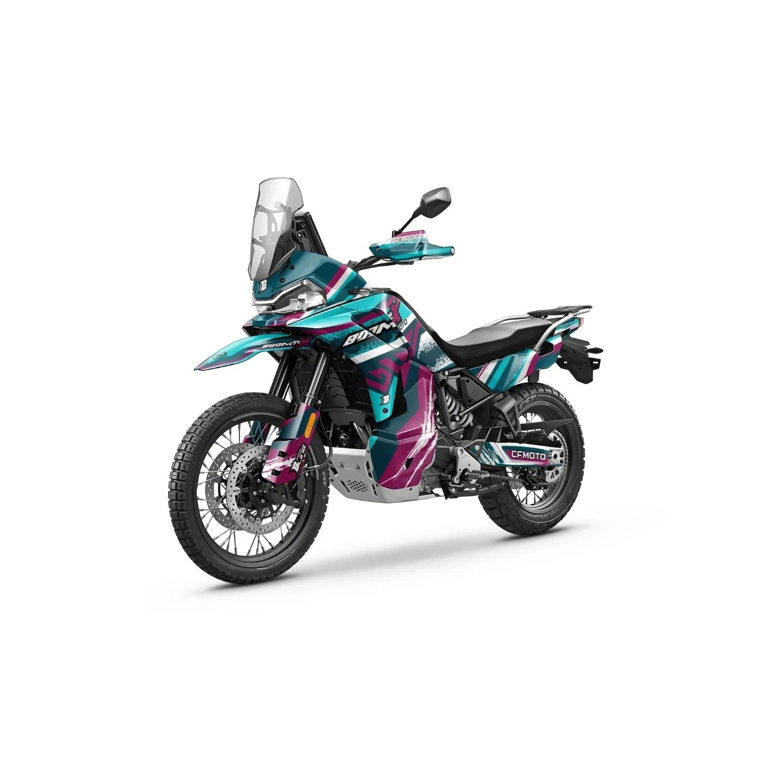 Motorcycle Body Fairing Sticker Decal Protective Street Bike Full Graphic Kit  For CFMOTO 800 MT-X 2025-2026 Design 1