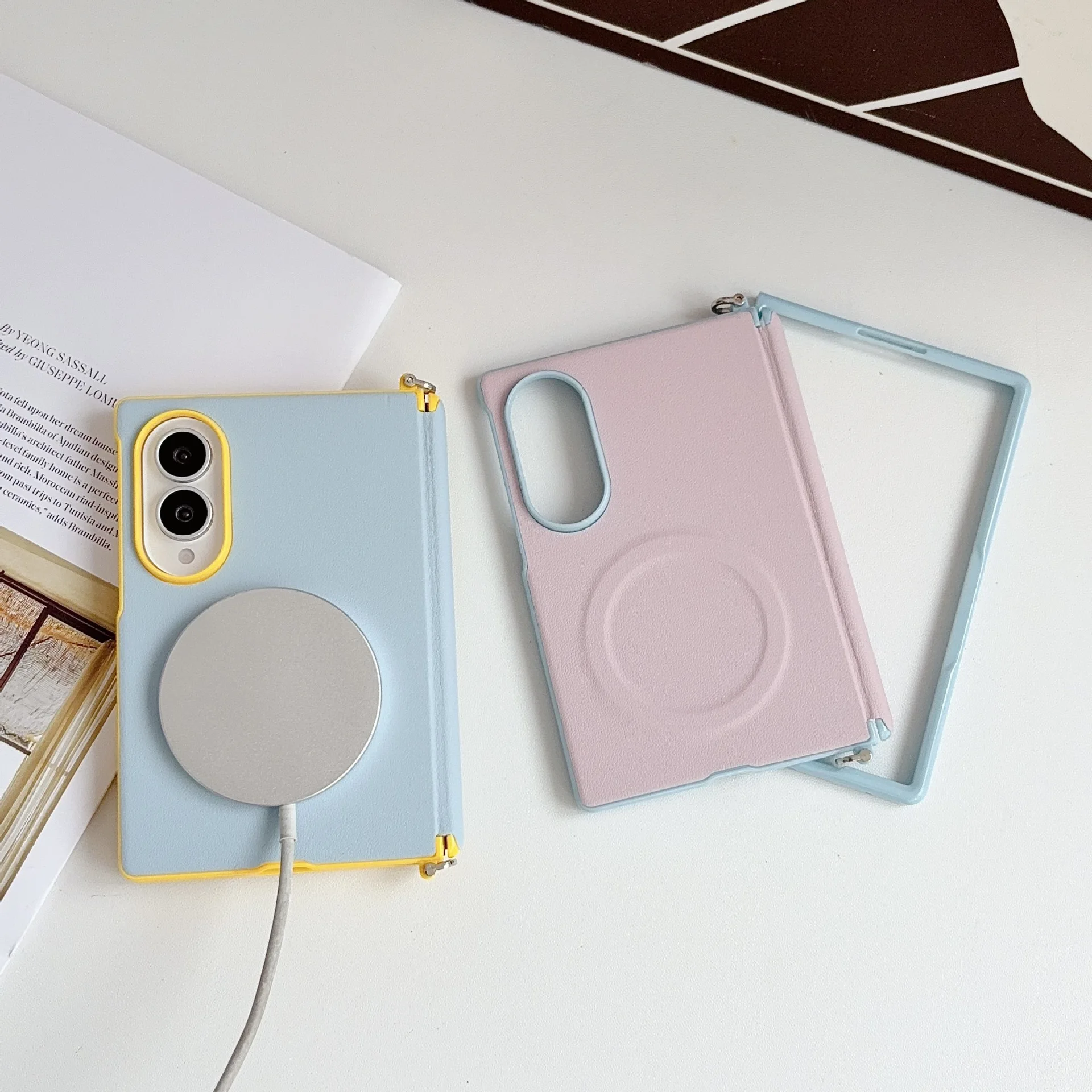 6081332 Phone Case for Samsung Galaxy Z Fold 8 Protective Back Cover for ZFold8 Case Shell