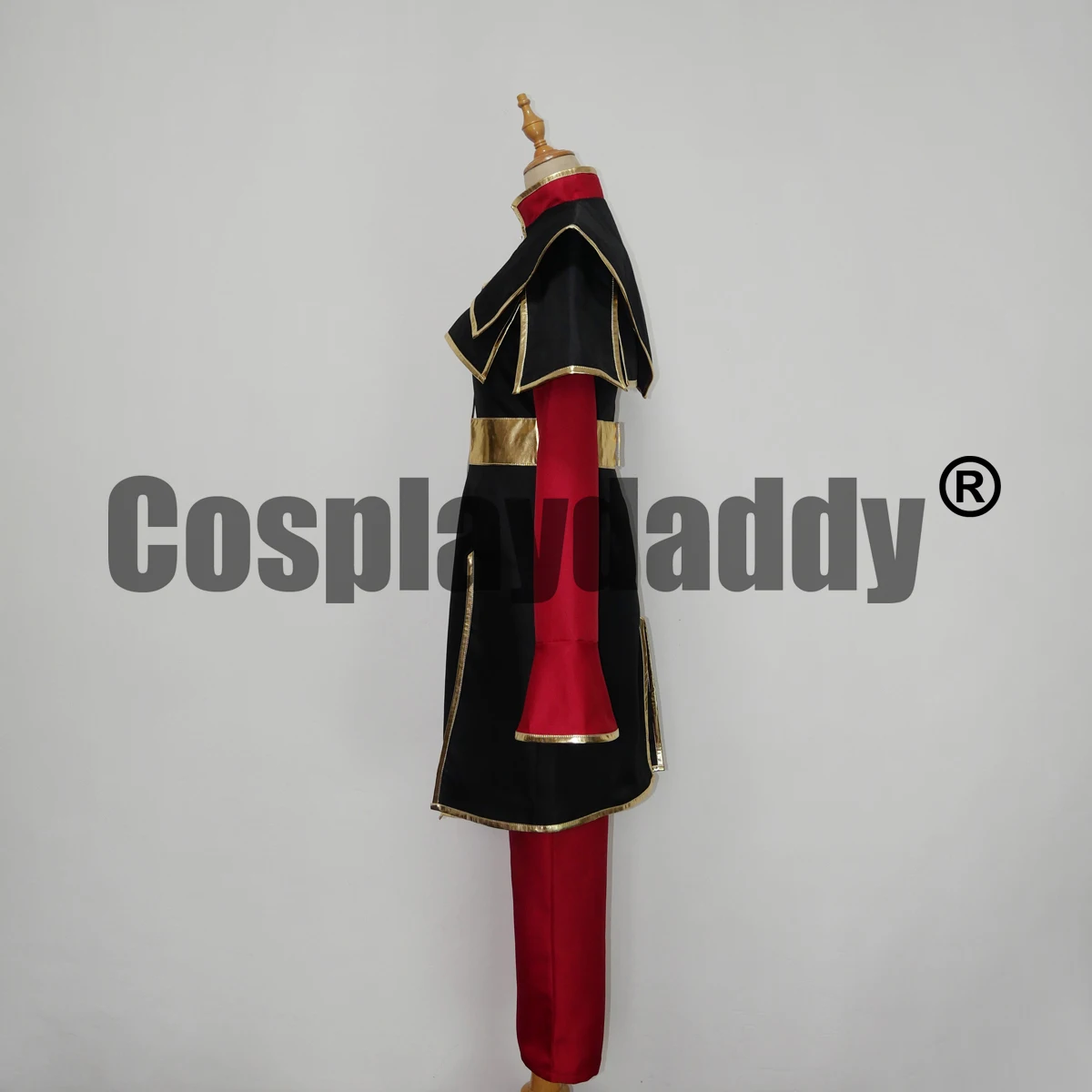 IN STOCK ATLA Fire Nation Princess Azula Cosplay Costume Uniform Outfit Halloween Theme Party - view 2
