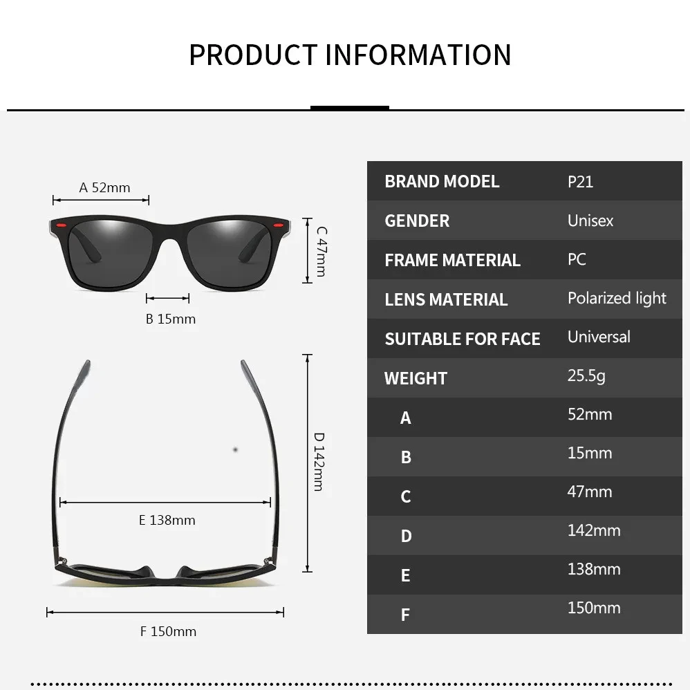 New Fashion Outdoor Sports Glasses Classic Style Sun Protection Sunglasses for Men and Women