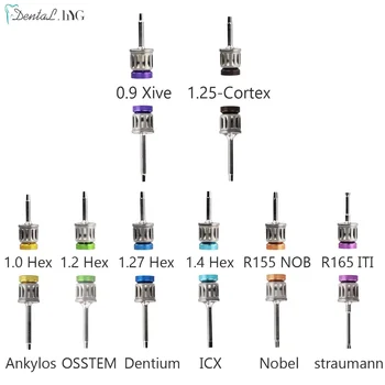 牙科植體螺絲起子彩色扭力扳手棘輪10-70NCM,搭配16件式螺絲起子通用修復工具套裝 8 最佳銷售 牙醫學生 - №1
