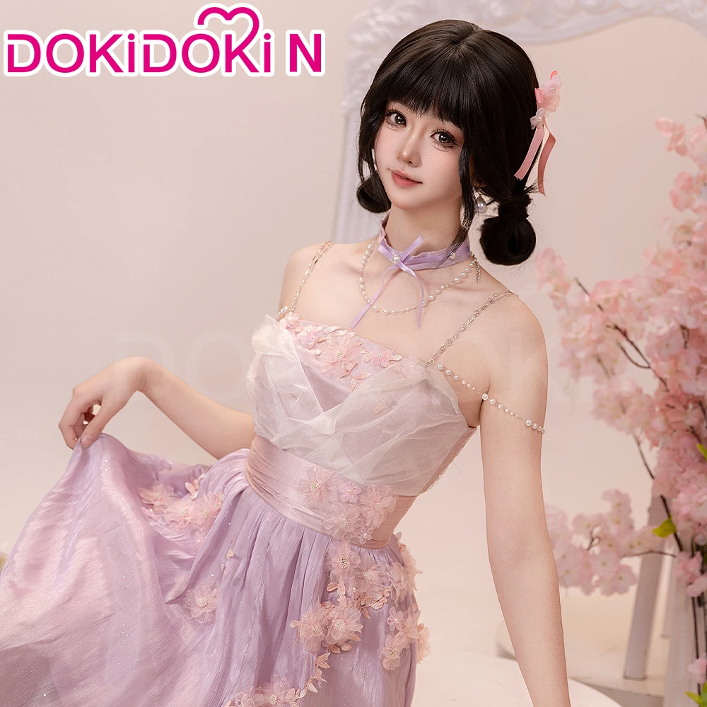 

2026Women Cute Pink Dress Plus Size Seaflower Pursuit Heroine MC Hunter Cosplay Costume Game Love and Deepspace【S-3XL】DokiDoki-N