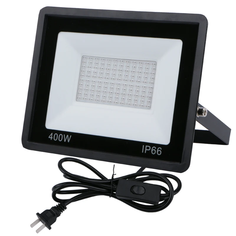 200/400w LED UV GEL Curing Light UV Floodlight 110-240V Halloween Haunted House Party IP66 Waterproof Fluorescent Lamp