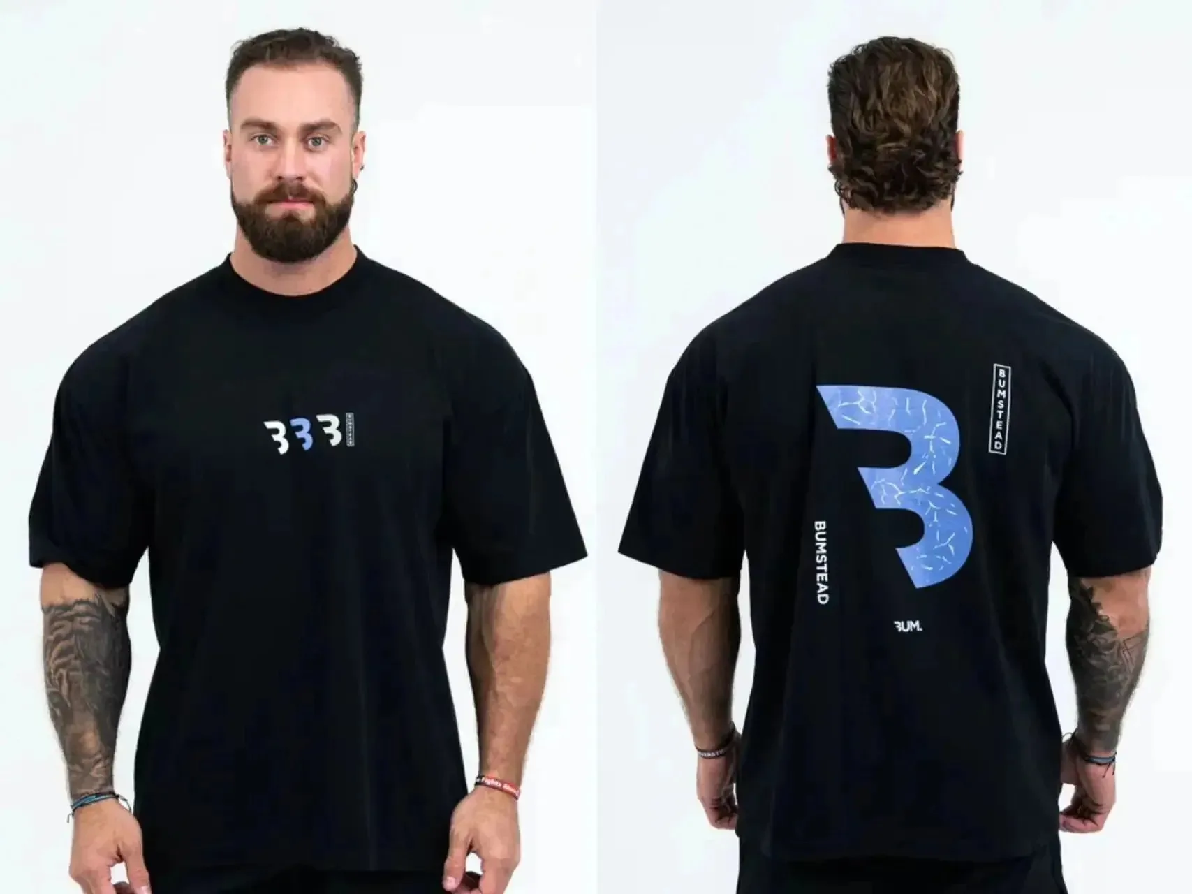 Chris Bumstead T Shirts Pre Workout Sport Gym Men Clothing 100% Cotton High Quality US Size Thavage Raw Cbum Oversized Tshirts