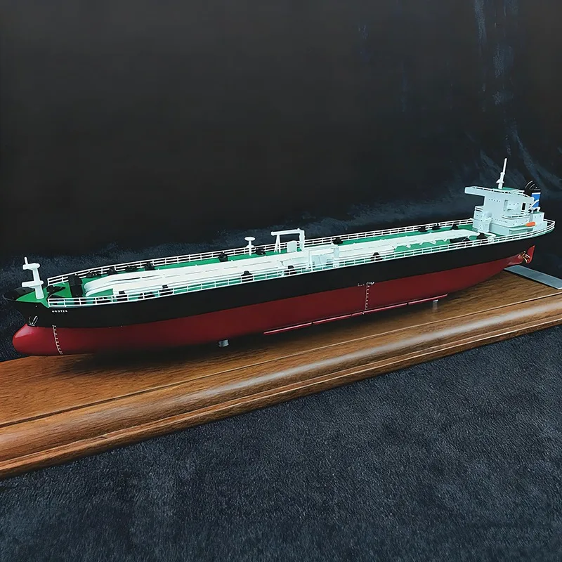 

35 см имитация масляного танка, статическая модель, изысканно модель кораблей ручной работы, RTR корабль, игрушечный орнамент, модель масляного танкера