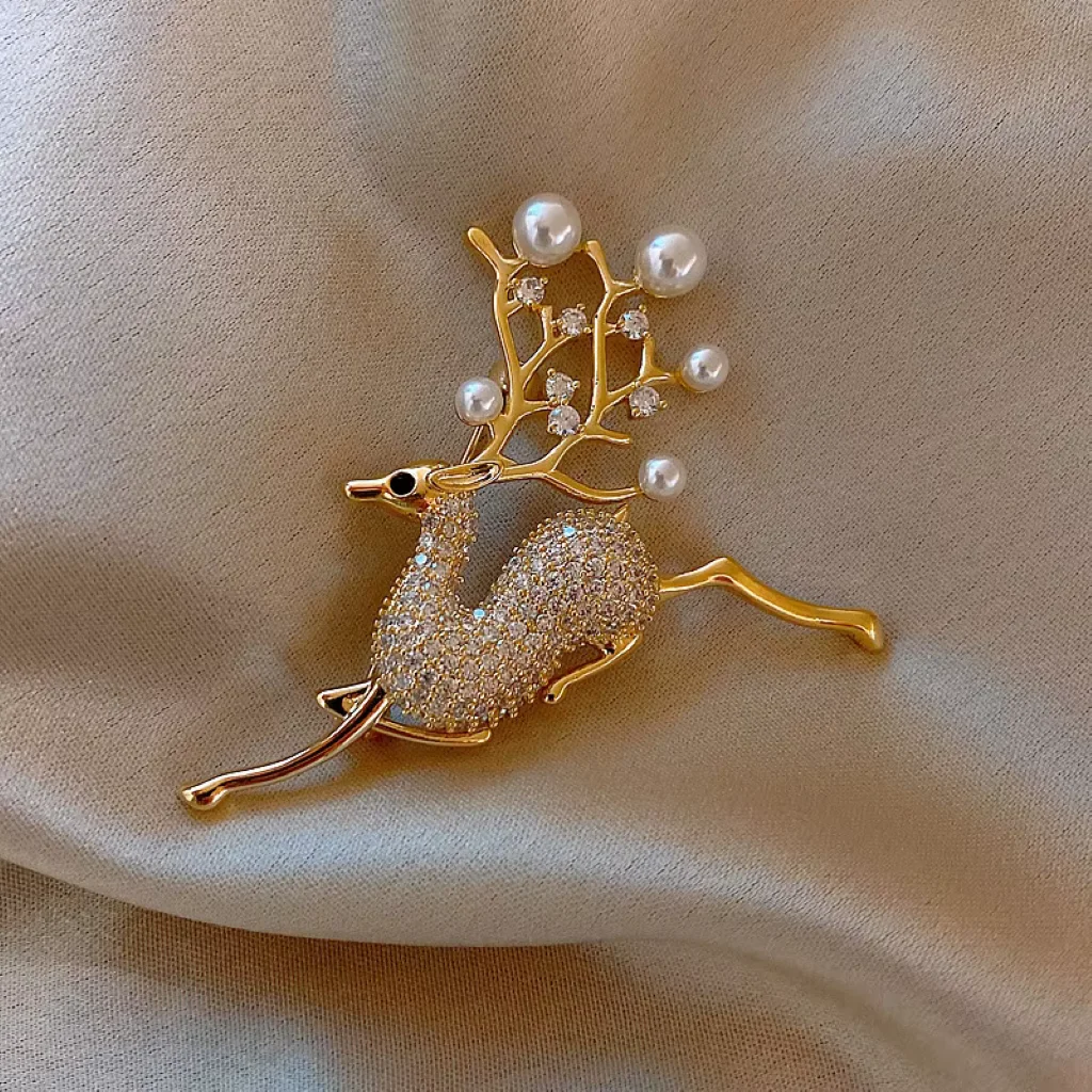 Rinhoo Elegante Kristall-Strass-Ballett-Broschen für Damen Engel-Fee-Gymnastik-Emaille-Pins Hochzeits-Party-Schmuck – Detail 2