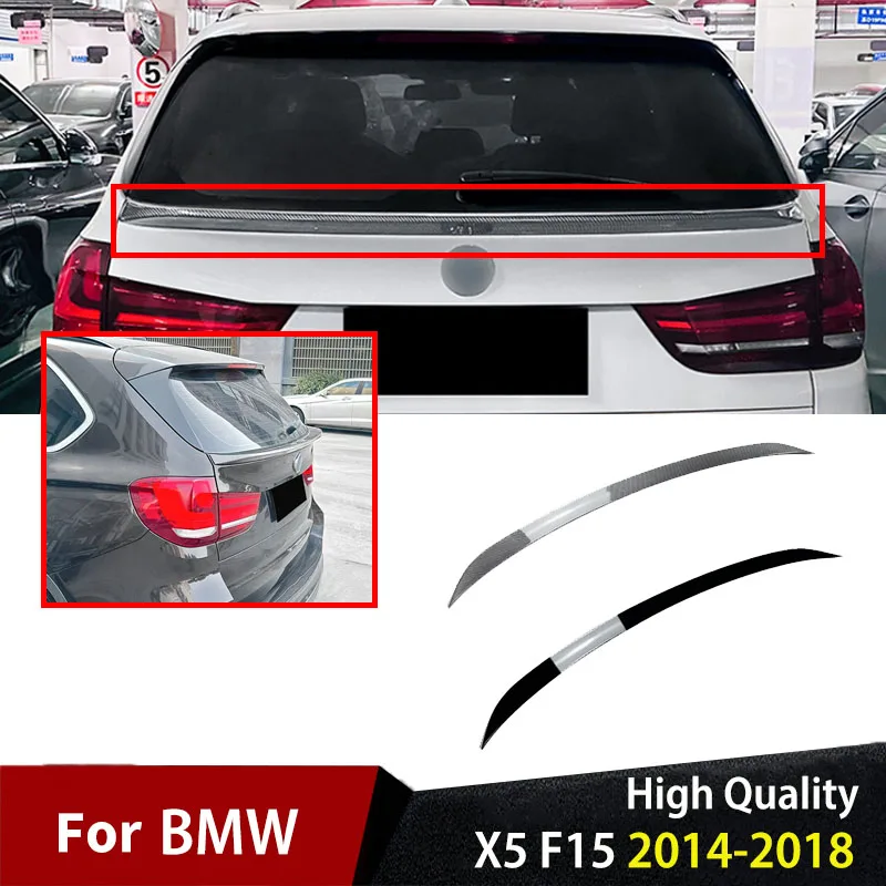 

2014 2015 2016-2018 For BMW X5 F15 Rear Top Trunk Roof Spoiler Wing Lip Accessories Car Spoiler Exterior Bodykits Auto Tuning