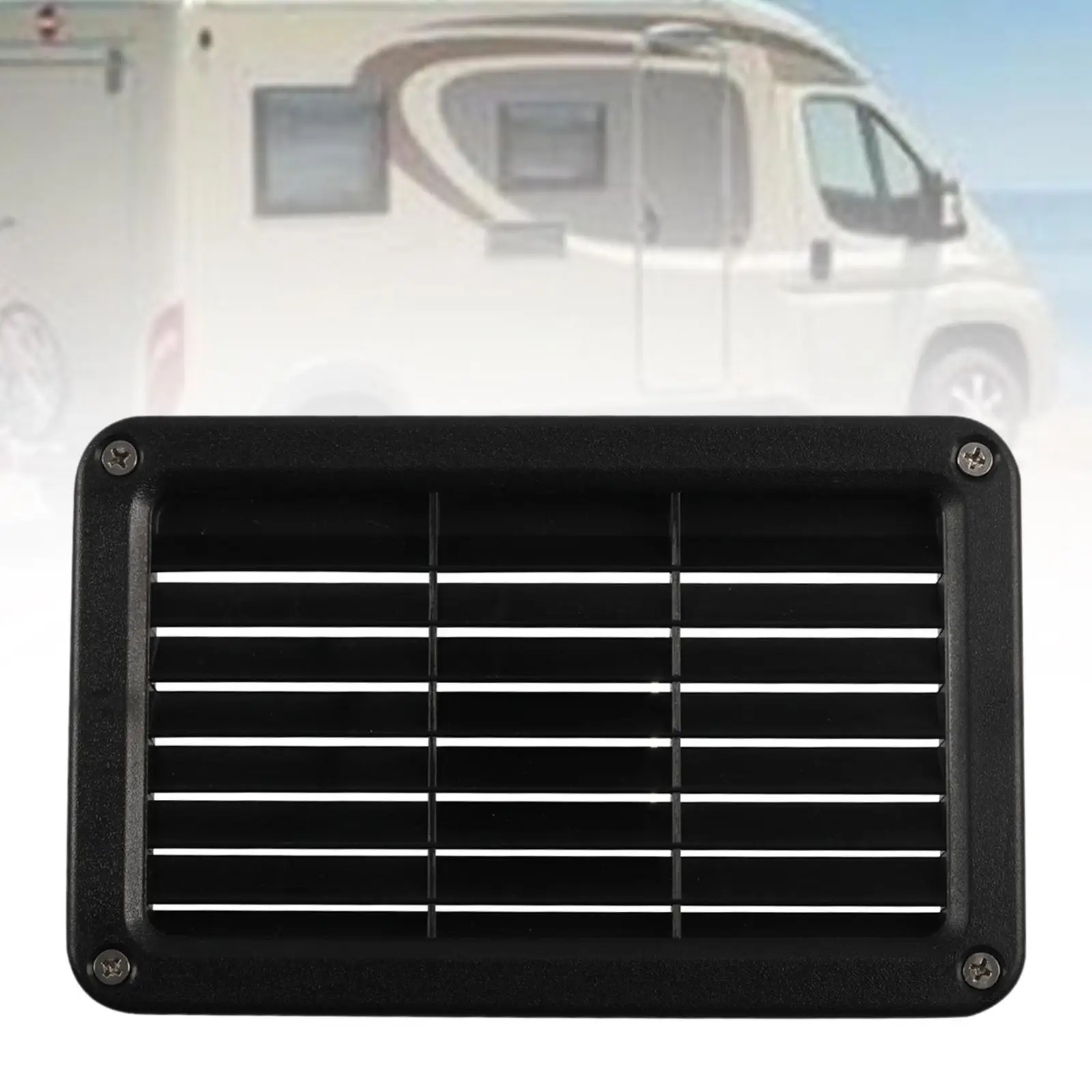 

RV Air Vent Panel Replacement Rectangular Easy to Install Ventilation Grill