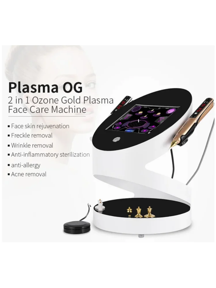 

Ozone Gold Plasma Facial Removing freckles 2024 The latest painless and efficient treatment face lift machine, Ozone Gold Plasma