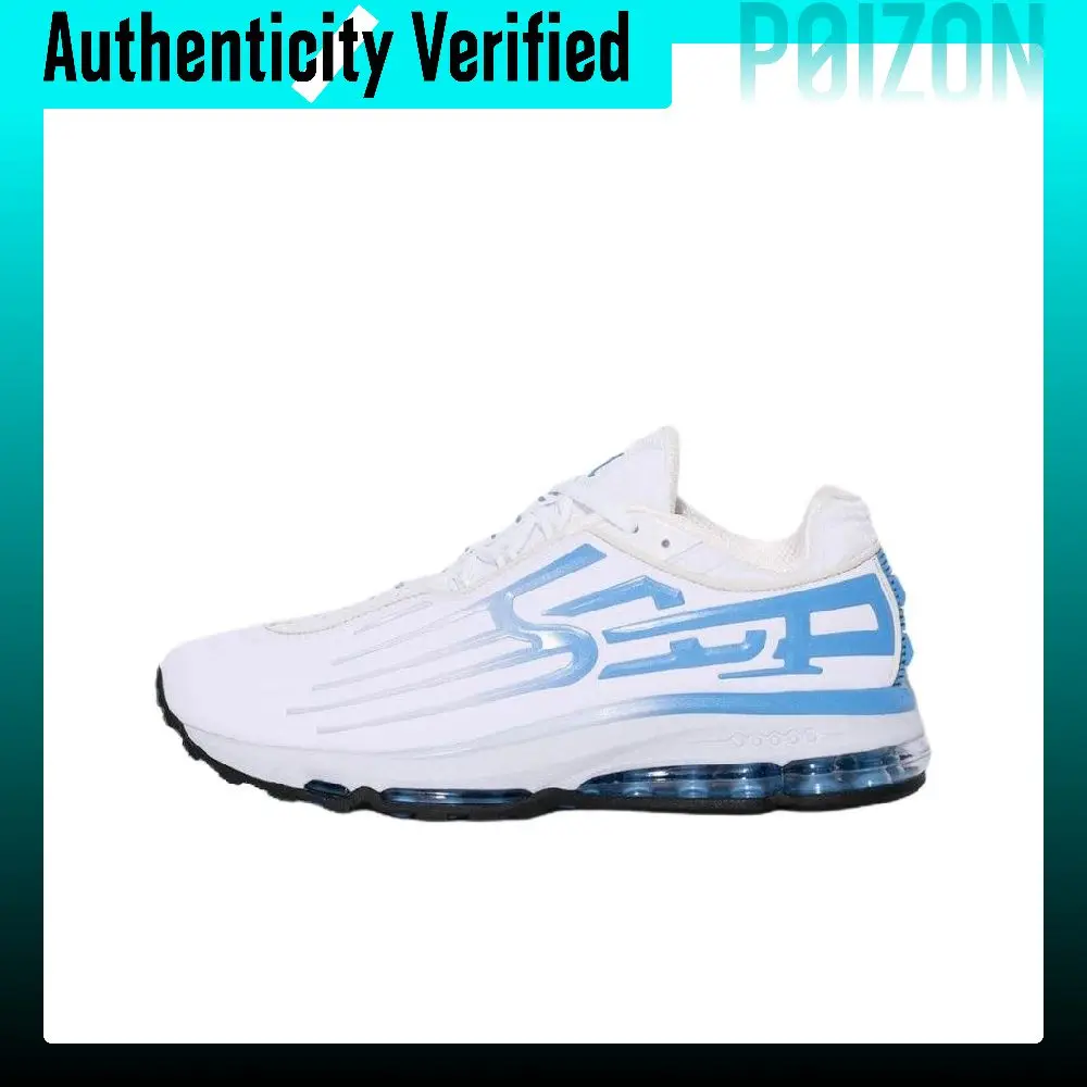 Supreme X Nike Air Max 2001 Air Ecstasy Running Shoes Unisex Low-top White Blue Black IM7412-100