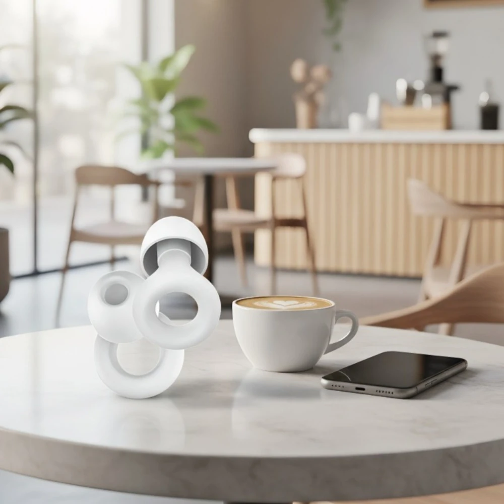 

Sleep Anywhere, Anytime. Soft Silicone Earplugs for Side Sleepers - Perfect for Travel & Noisy Neighbors.