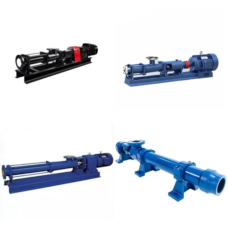 for MINERCO Wear Resistant Stainless Steel Screw Pump for Mine Tailings Slurry Wastewater Treatment Plant Max Pressure 48 Bar