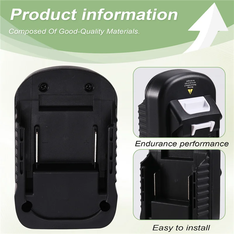 

BAAR-Adapter For 18V To 12V Battery Convert To For 12V Cordless Power Tool BL1016 BL1021B