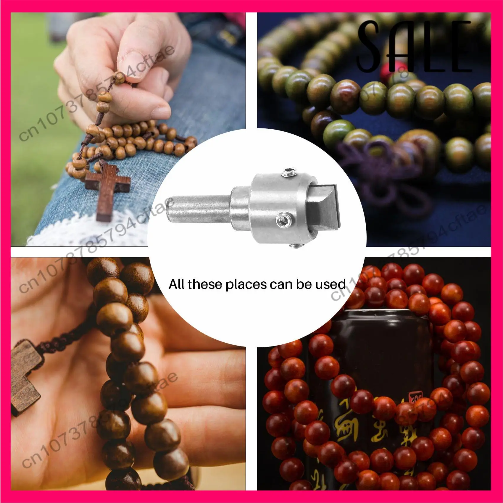 

-A12R деревянные бусины, сверло с шариковым лезвием, набор фрез, 24 шт., сферические бусины Будды из цементированного карбида, набор инструментов для деревообработки