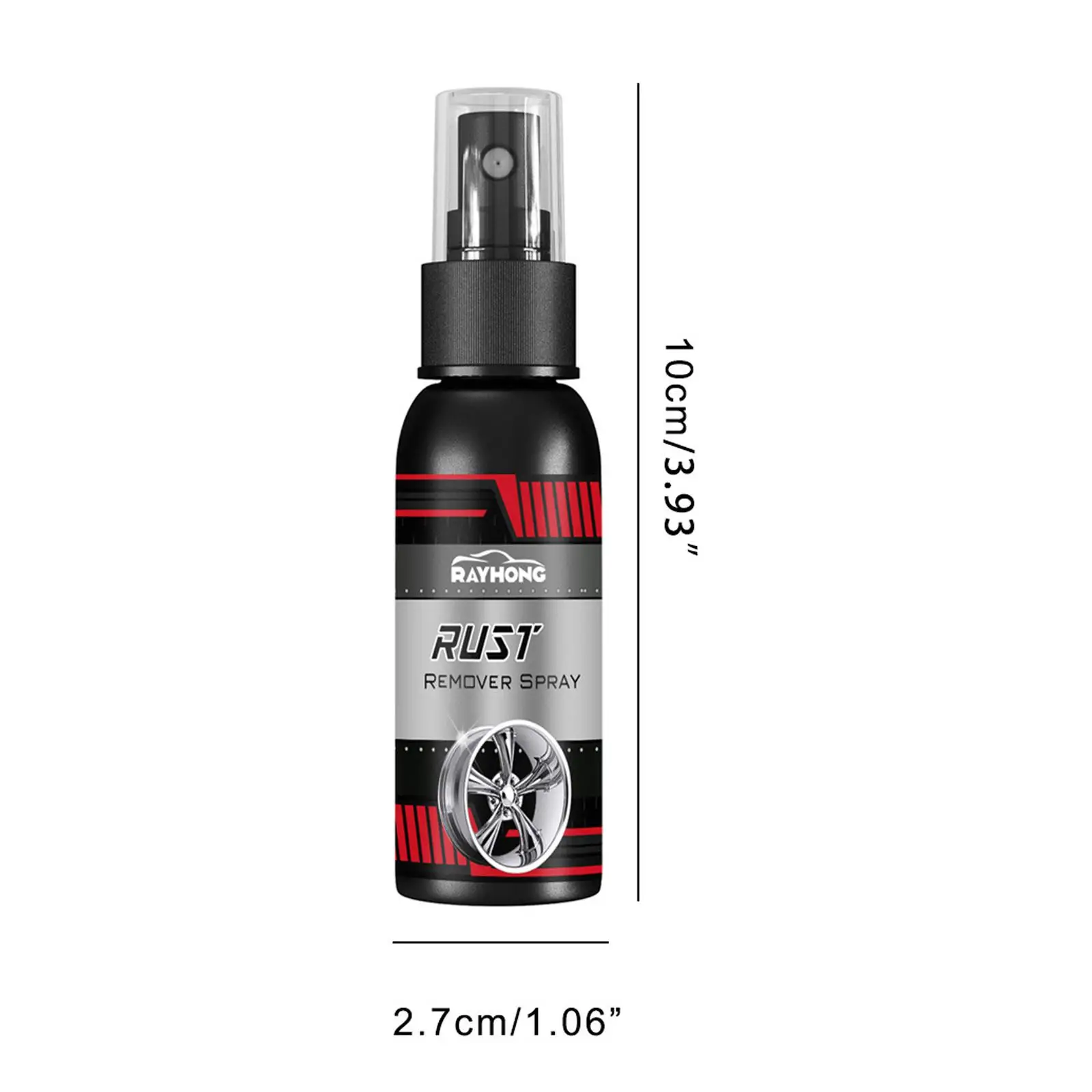 Confezione da 2-4 Spray antiruggine per auto multiuso per maniglie per porte bici camion 30ml