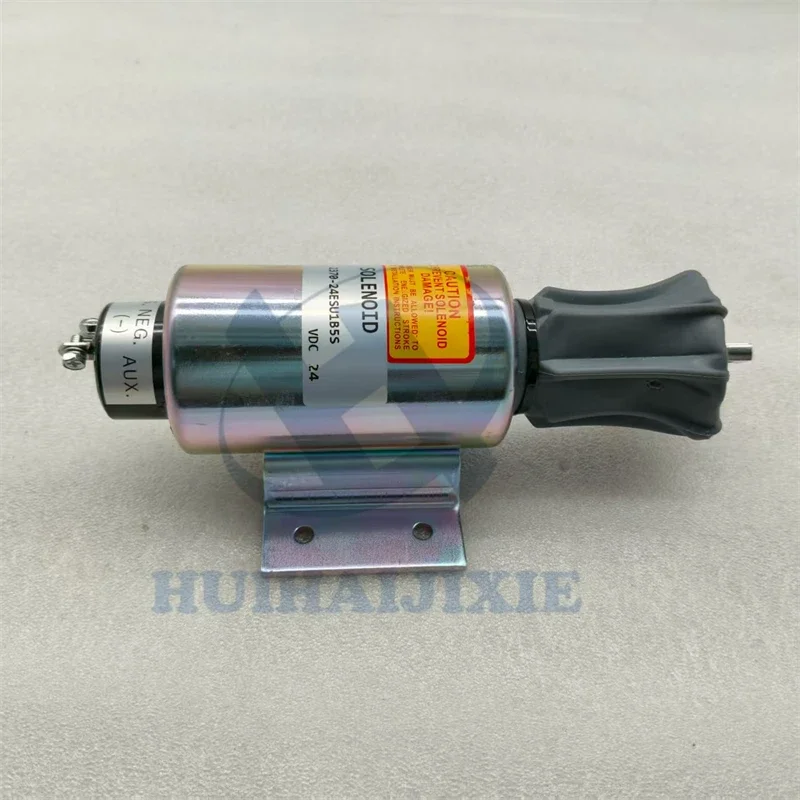 Excavator Parts Engine Stop Solenoid 04400-08210 2370-24ESU1B5S SA-4575 for Engine S12R S16R S12N Solenoid Valve 23724ESU1B5S