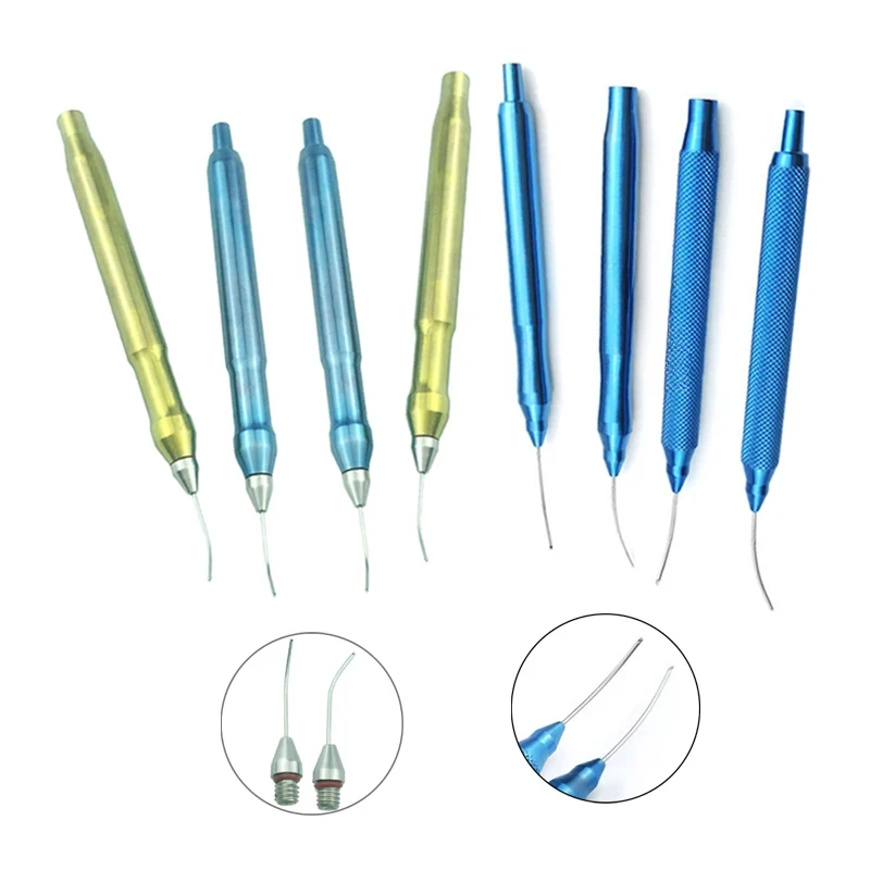 20G 21G 23G Irrigations and Aspirations Handpieces Eye Surgicals Tools Titaniums Alloy Ophthalmics Instruments