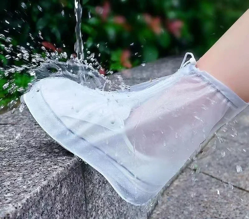 

Rain Shoe Cover Silicone Shoe Rain Cover Галоши Женские Waterproof Boot Covers Wet Foot Cover Thickened Wear Resistant