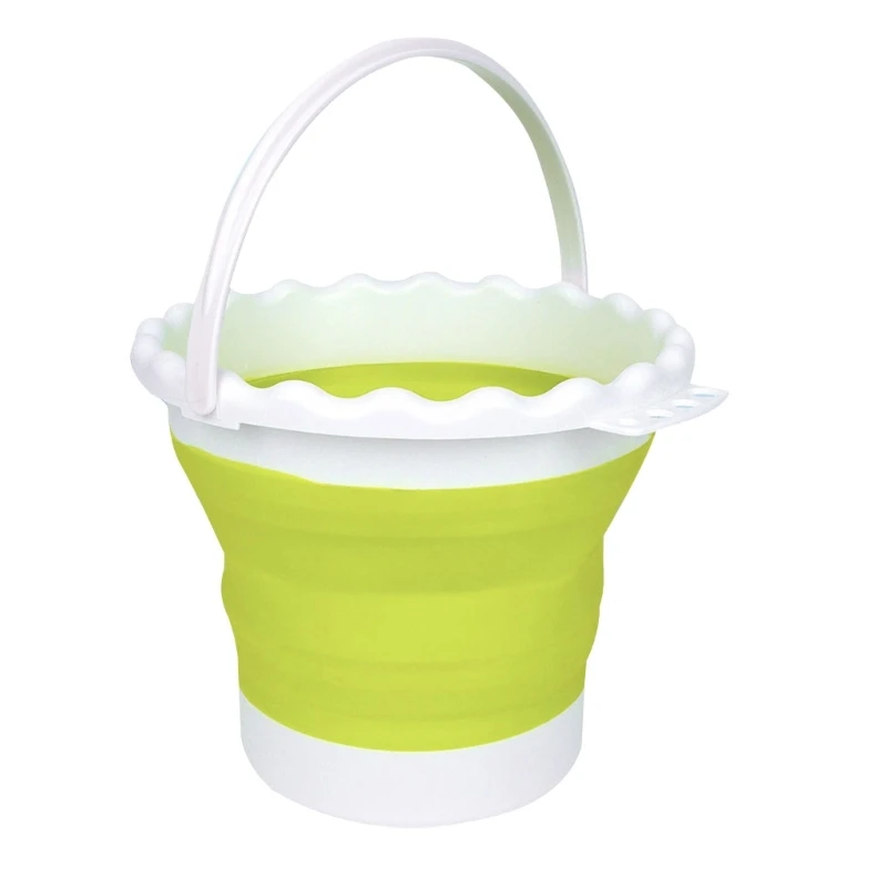 물통 페인트 브러시 와셔, 접이식 물통 아티스트 클리너 냄비 가제트