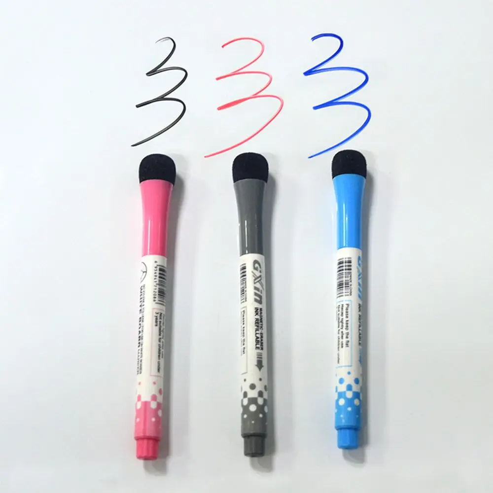 

Non-toxic Gifts Writing Memo Magnets Record Whiteboard Pen Erasable Magnetic Whiteboard Marker