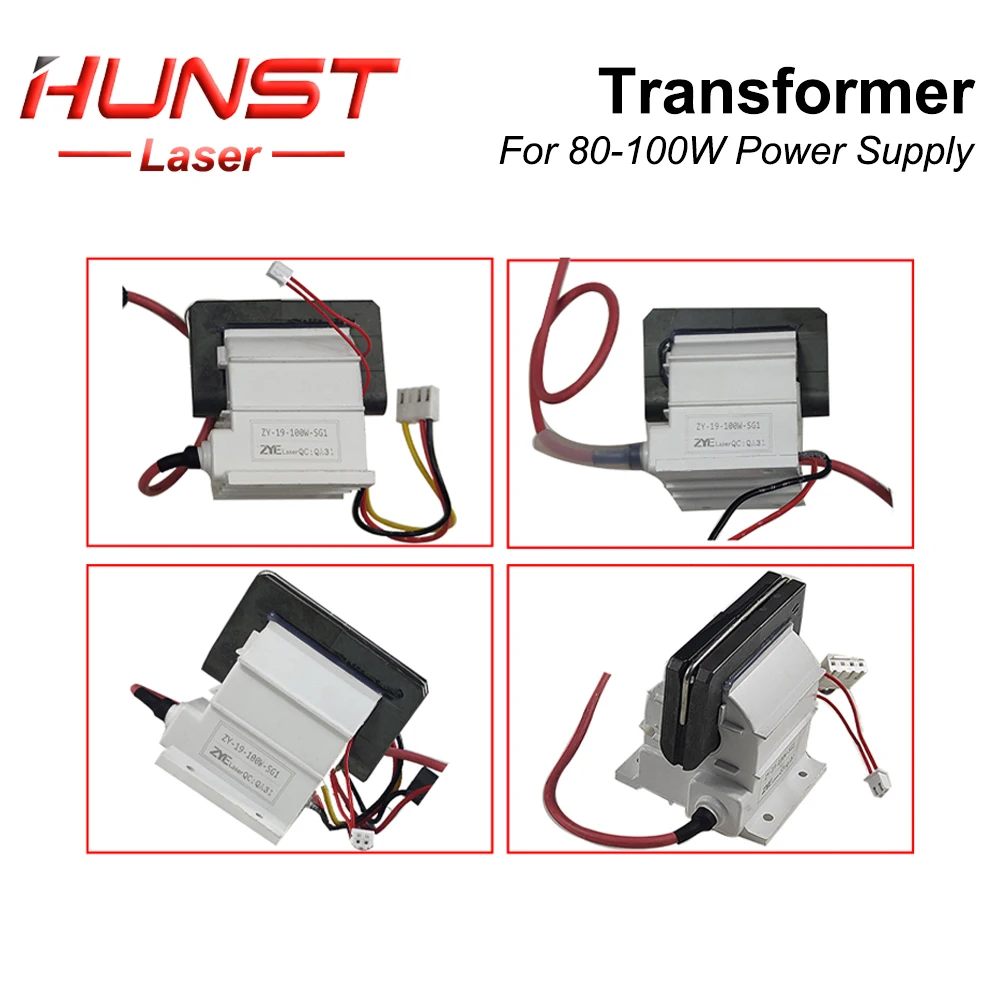 Hunst Hoogspanning Flyback Transformator Voor Co2 Lasergraveren En Snijmachine Myjg-100W Laser Voeding