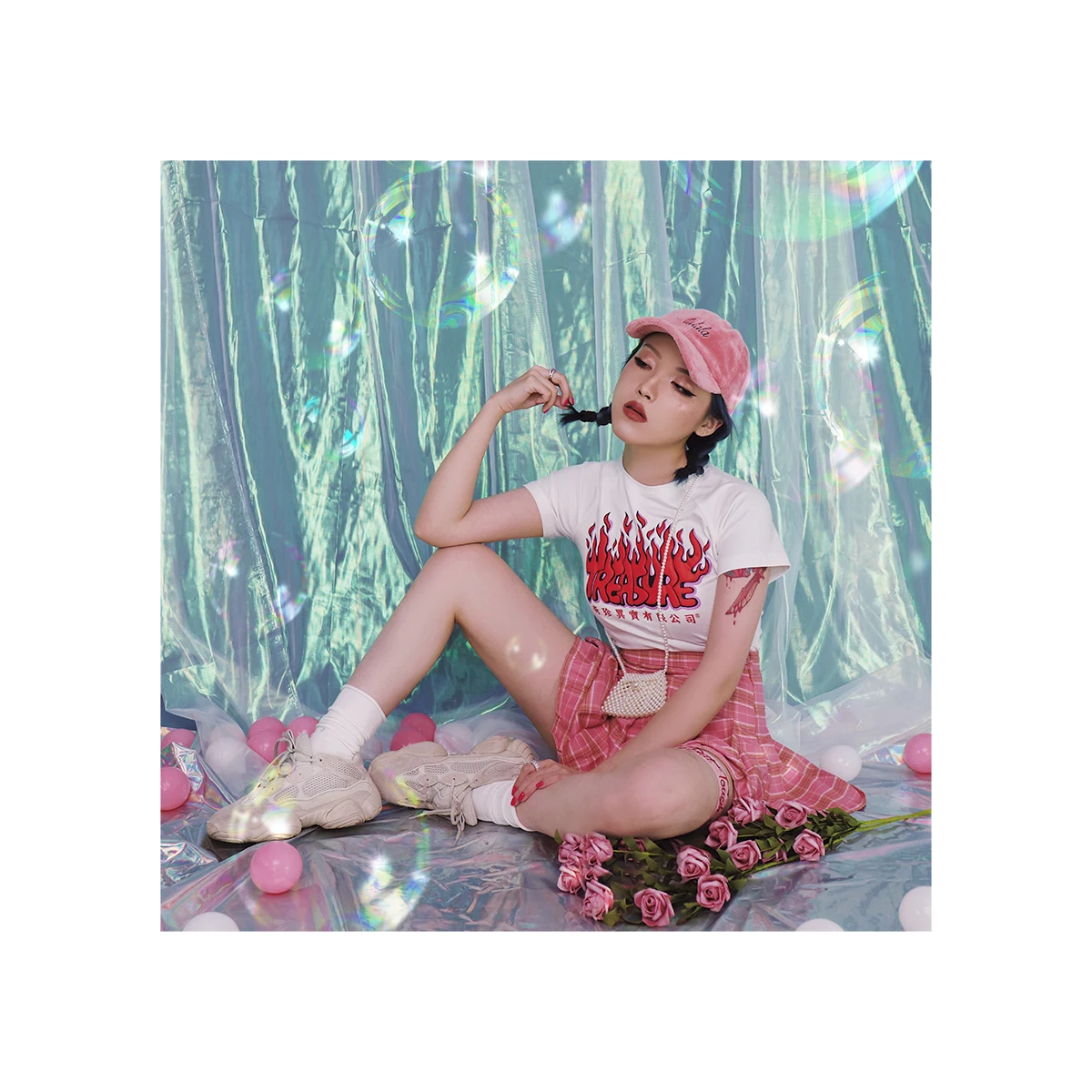 

Оригинальный дизайн парных футболок с 3D-принтом Dr Flame, черно-белые, утягивающие, с длинными рукавами, в уличном стиле, из смесового хлопка