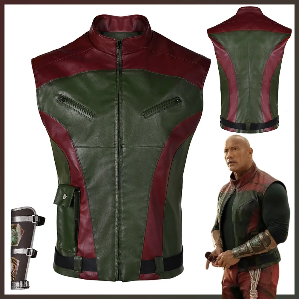 2024 Movie Red One Costume Disguise Callum Drift Cosplay Fantasy Jacket Vest Waistband Clothing Adult Men Outfits Male Halloween