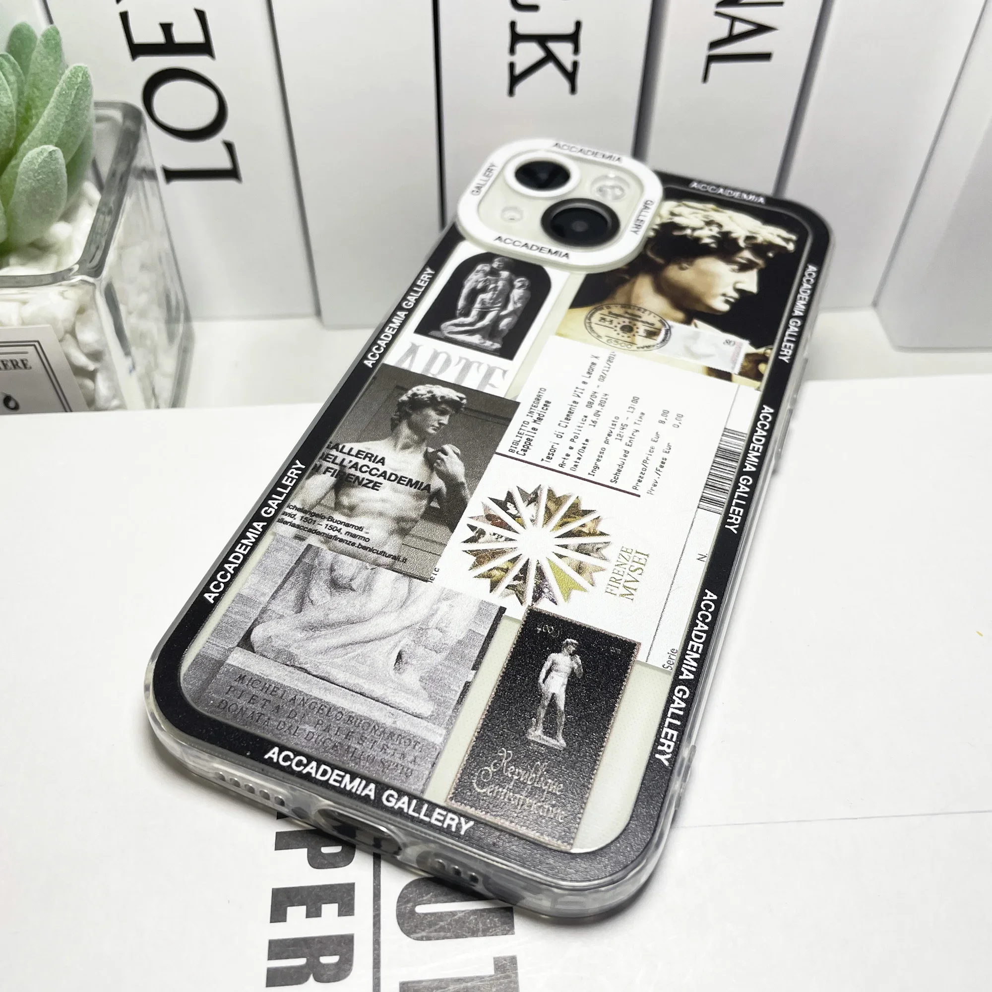 Collage Stickers Van Gogh Art Phone Case For iPhone 16 15 14 13 12 11 Pro Max Mini Plus XS X XR SE 2020 2022 Soft Cover