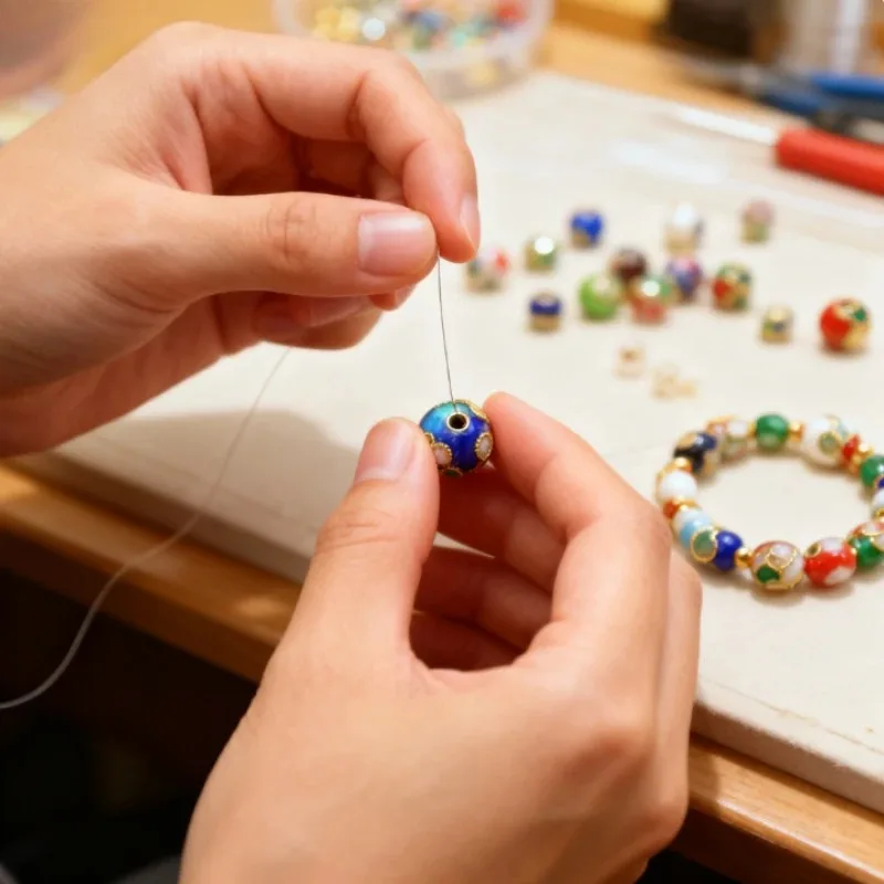 

10 шт., эмалированные подвески в древнем стиле, медные бусины 10 мм, перегородчатые цветочные прокладки ручной работы, ювелирные аксессуары «сделай сам»