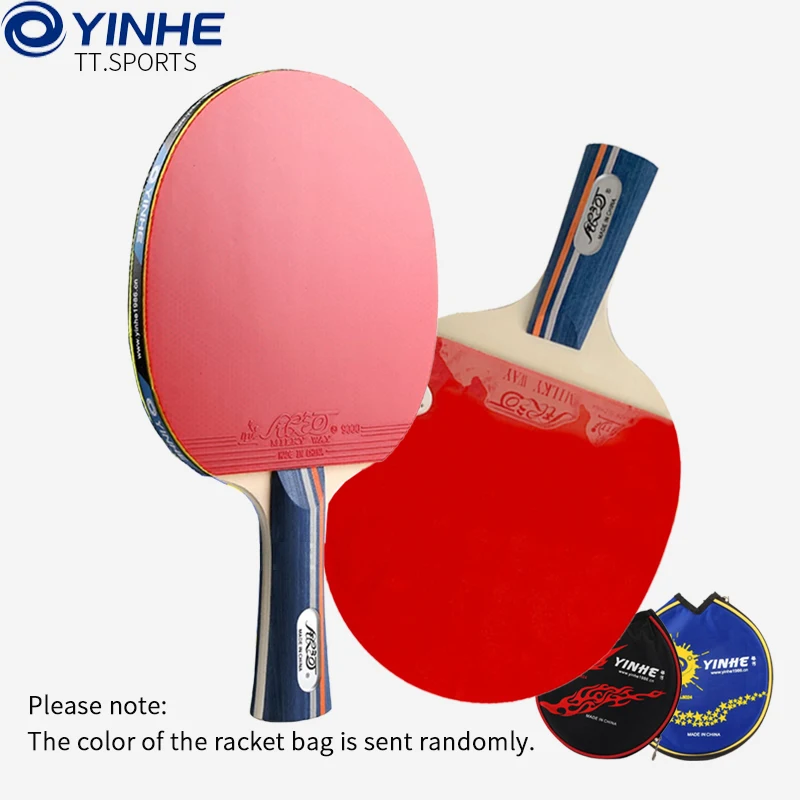 Yinhe 01b Ping Pong Bat Paddle 01D Racket Training Pimples In Rubber Original Galaxy Table Tennis Rackets