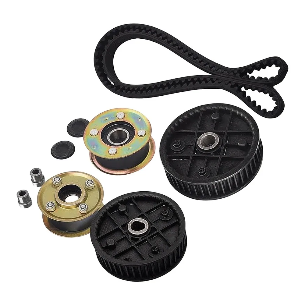 Pulley Belt Kit With Sprockets for TimeMaster 30in 76cm for Lawn Mower Replace 131-4529 125-2532 121-9100 Garden Tool Parts