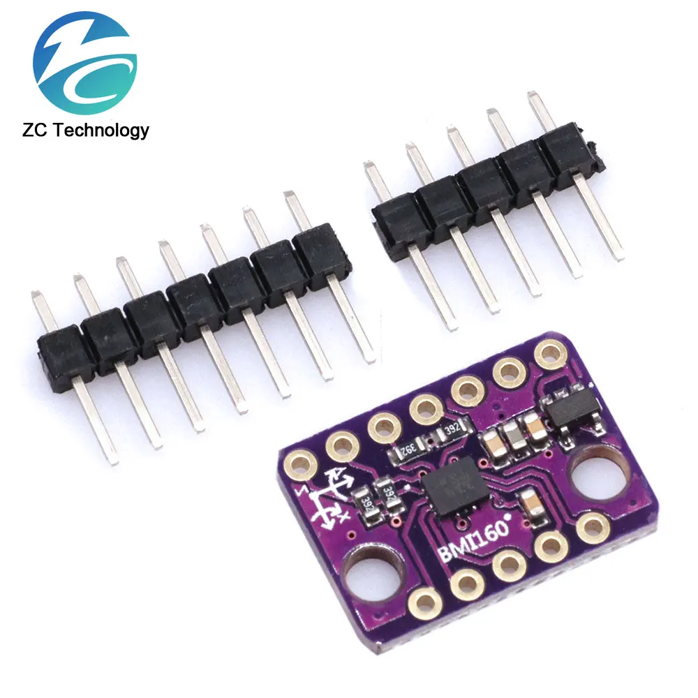 Bmi160 6dof 6-Achsen-Kreisel Schwerkraft beschleunigung messer Sensor modul iic i2c spi Kommunikation protokoll 3-5v