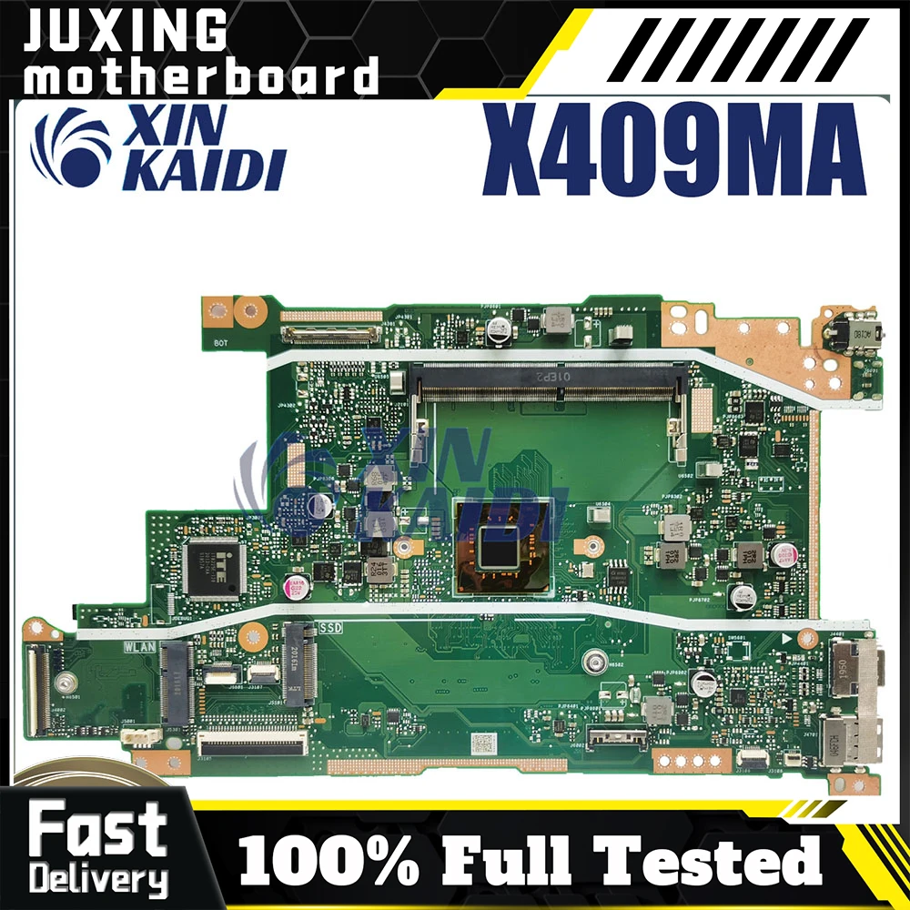 

X409MA For ASUS VivoBook F409MA F509MA Motherboard A409MA A509MA CPU N4100 N5000 N5030 Laptop Mainboard
