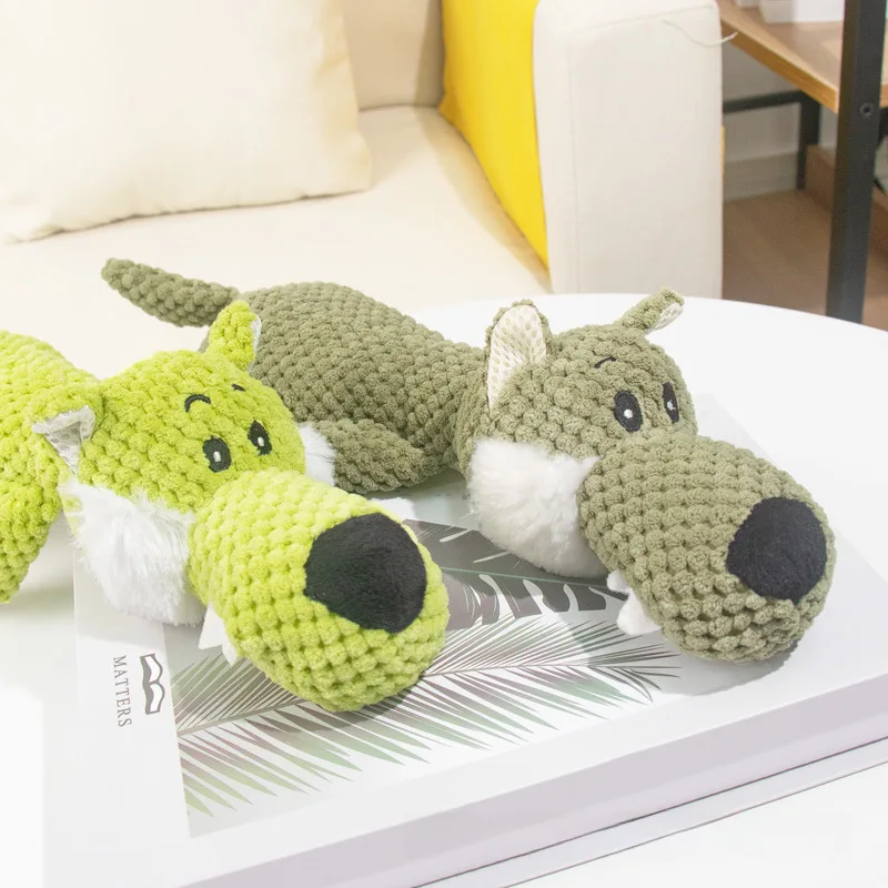 Dog toy pet toy wholesale bite-resistant cross-border plush sound Amazon size dog toy pet supplies Dog toy bin Dog bows Dog kit