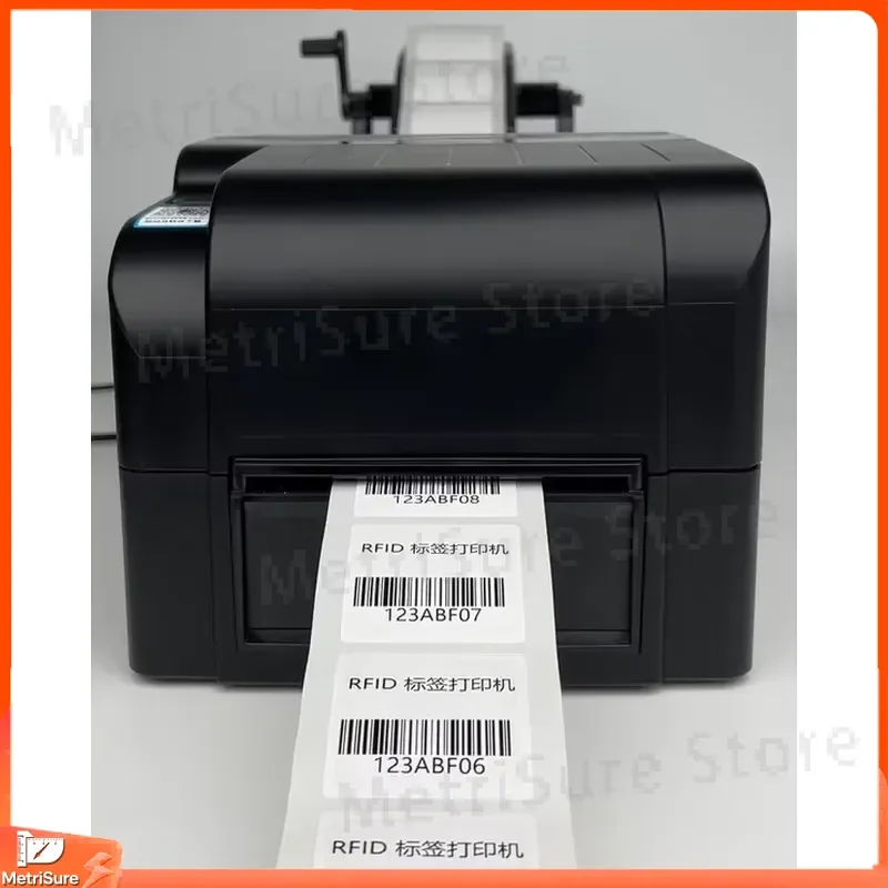 High Quality RFID Label Printer 203 DPI Thermal Transfer Printer for Jewelry Labels RFID Tags Barcode Labels Shipping Labels