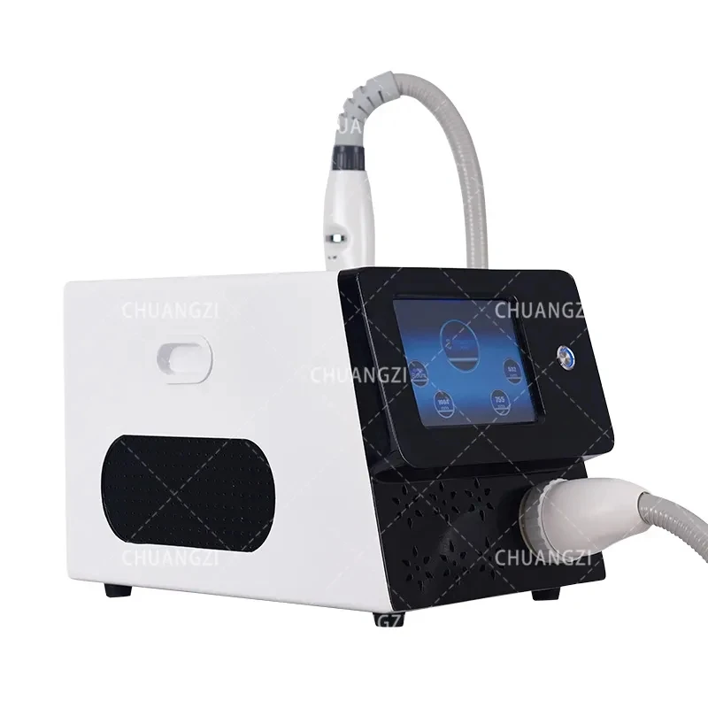 Picosecond Laser Q-Switch Tattoo Remover verwendet Smart 4 Wellenlänge 532 NM 755 NM 1064 NM 1320 NM aufhellende Haut zum Entfernen von Flecken