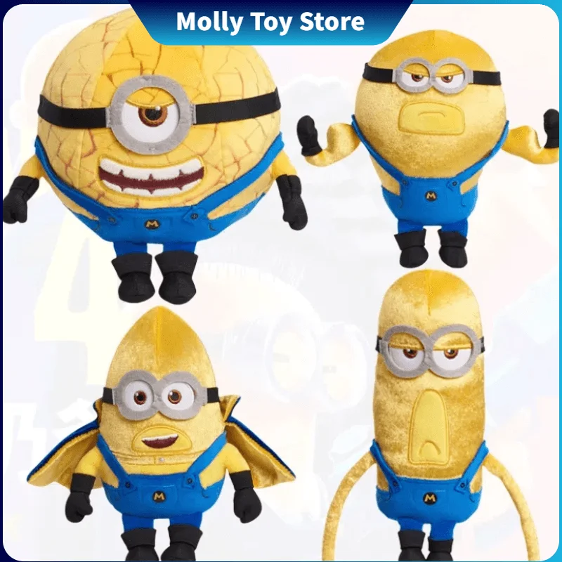 

2024 New Despicable Me 4 Plush Doll Toys Super Minions Daddy Minion Stuffed Plush Toy Dolls Sofa Decoration Birthday Gift