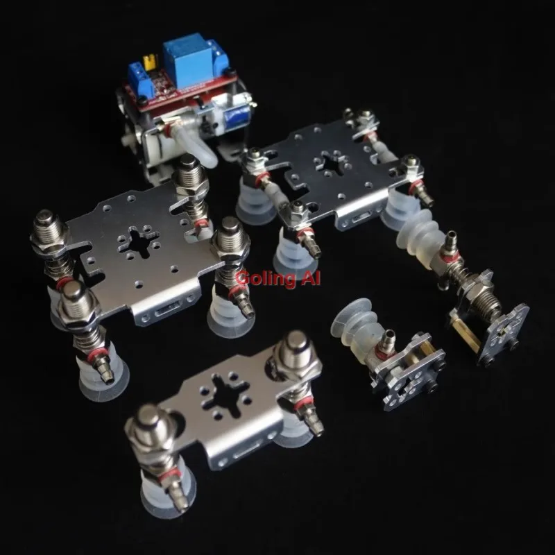 Grote manipulator relaisbesturing zuignap robotarm vacuümpomp zuignap robotklauw grijper voor Arduino robot DIY kit