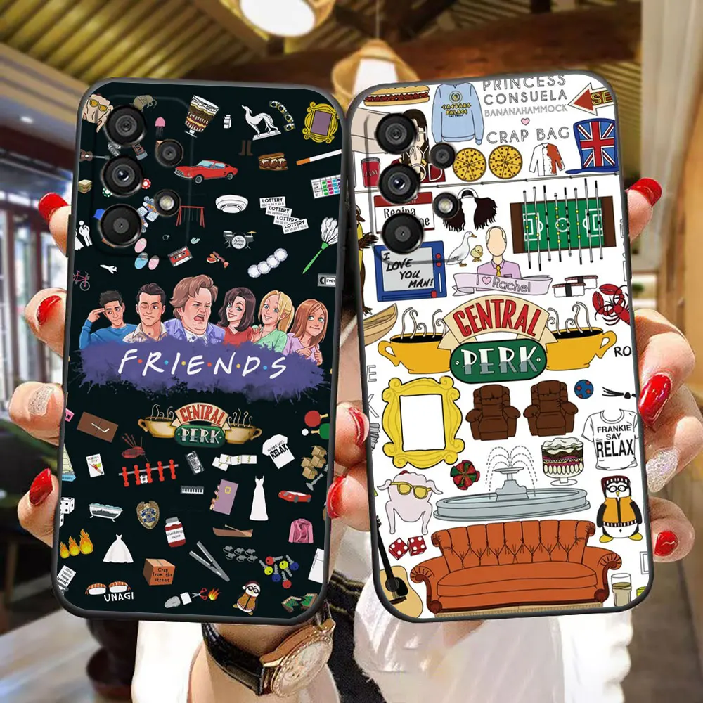 Free Friends TV Show Phone Case For Samsung Galaxy A80 A72 A71 A70 A55 A54 A53 A52 A50 A42 A35 A33 A32 A23 A22 A21S Case Shell