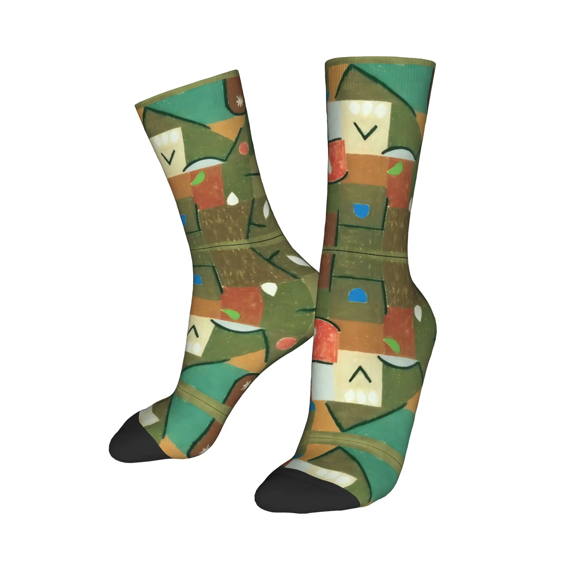Happy Funny Men's Socks Casual Paul Klee The Hour Before One Night  Sock Skateboard Women's Socks Spring Summer Autumn Winter