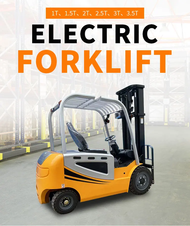 Nicosail 1,5 Tonnen Kleiner Elektro-Gabelstapler 3m Hubhöhe 2200kg Tragkraft für Schmalgangbetrieb – Detail 5