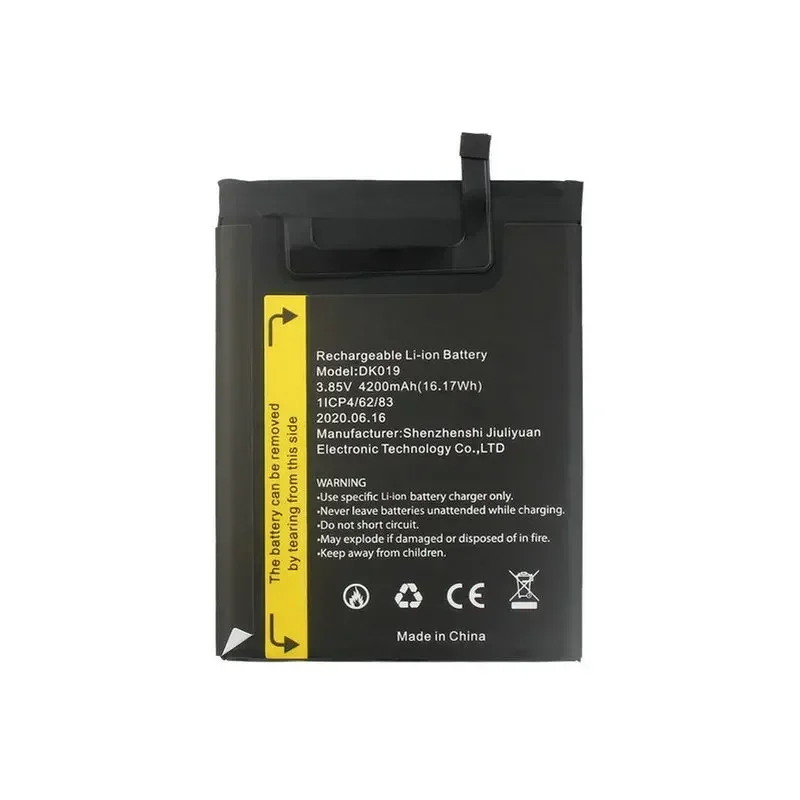 New DK019 3.85V 4200mAh Mobile Phone Battery for Blackview A80 A80S Batteria Rechargeable Li-ion Batteries Repair Part