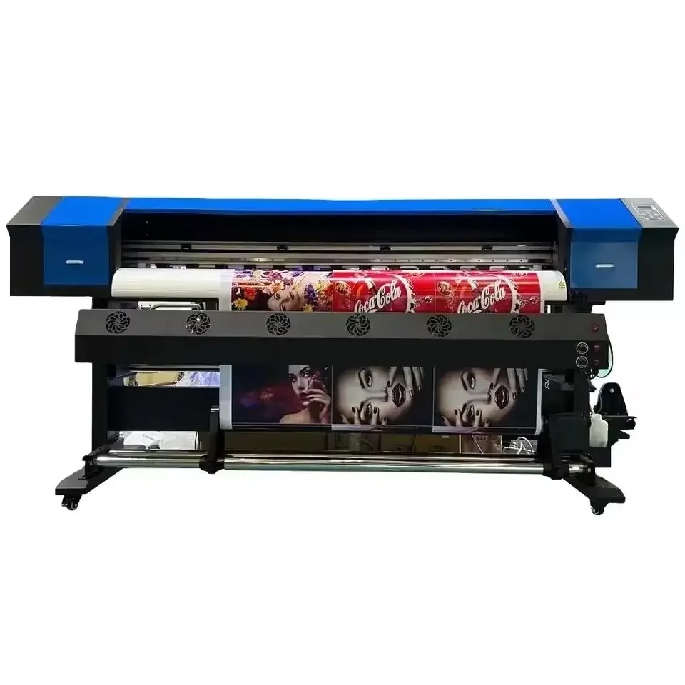 【2026】Bestbuy Wide Format Eco Solvent Sublimation Inkjet Printer Large 1.3/m 1.8m Indoor Outdoor Advertisement Best Motor Paper