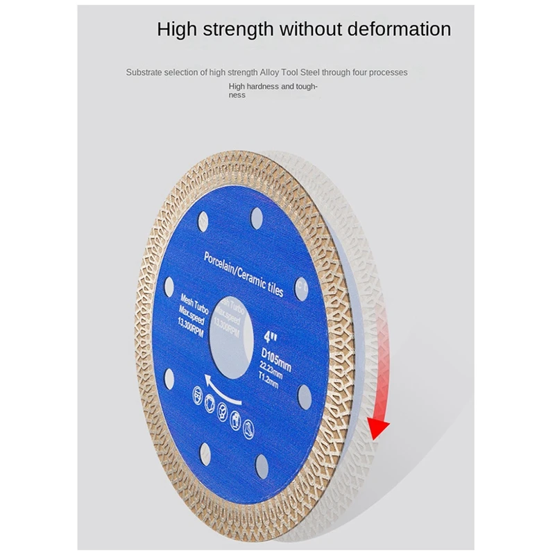A81M Neue Sägeblätter für Fliesen, Keramik, Marmor, Platten, Granit, Stein, Schneidklingen und langlebig